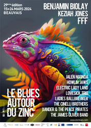 Nina Attal Electric Ladyland live in Beauvais on March 20, 2024 affiche